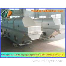 Vibrating fluidized bed dryers of lees